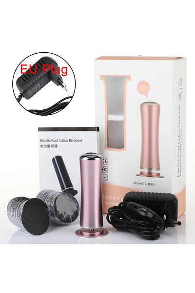 AFDEAL EU Plug Electric Foot Callus Remover Foot Care File Heels Dead Skin Pedicure Tool Electronic Foot Gr