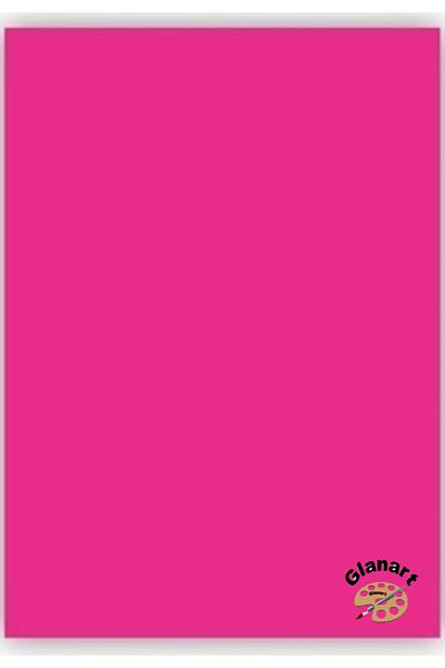 Glanart Pink Background Cardboard 10 Pieces 50x70 Cm