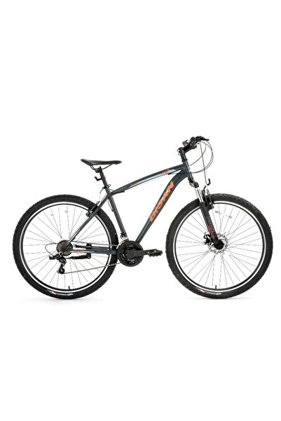 Bisan Leon MD Fren 21 Vites 29 Jant Dağ Bisikleti Mat Gri Turuncu 48 Kadro