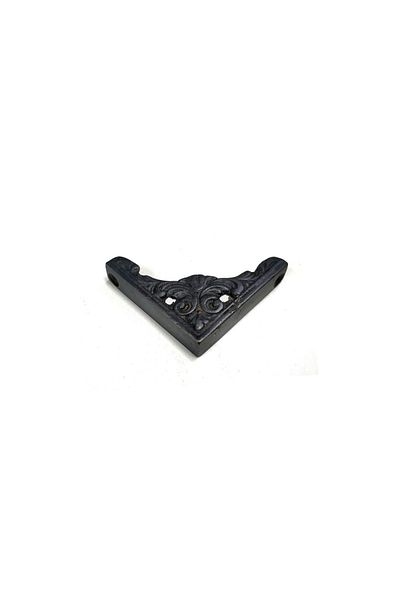 Skygo Antique Style Decorative Brass Corner Ornament - 58x58 mm, Oxide