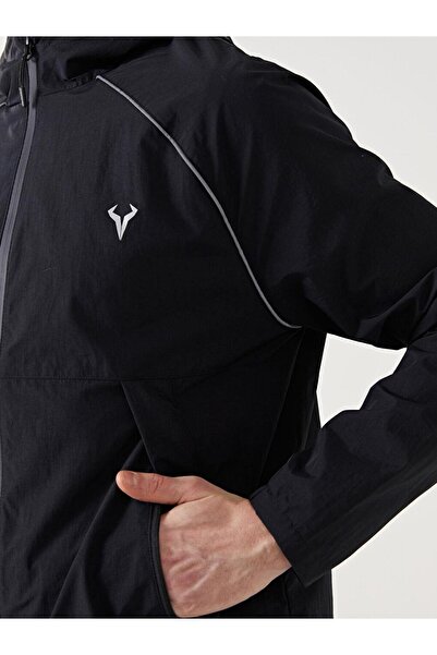LC Waikiki XSIDE ACTIVE Kapüşonlu Uzun Kollu Erkek Fermuarlı Sweatshirt