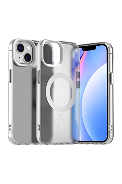 Rivor Apple iPhone 13 & iPhone 14 Kılıf Kamera Çıkıntılı Magsafe Ve Kenarları...
