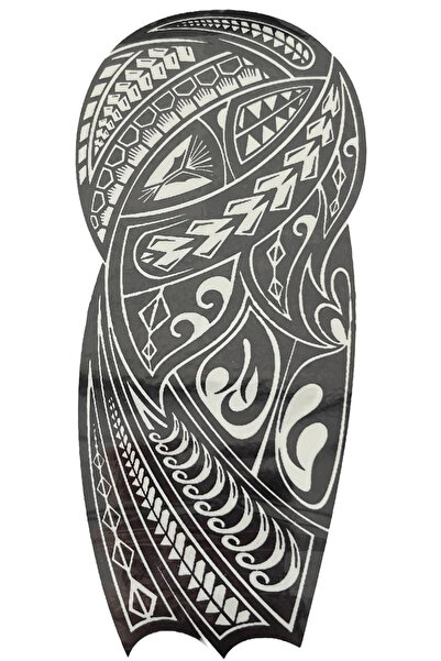 TAKIŞTIR Geçici Maori Model Orta Boy Dövme Tattoo