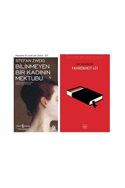 TÜRKİYE İŞ BANKASI KÜLTÜR YAYINLARI Bilinmeyen Bir Kadının Mektubu - Stefan Z...