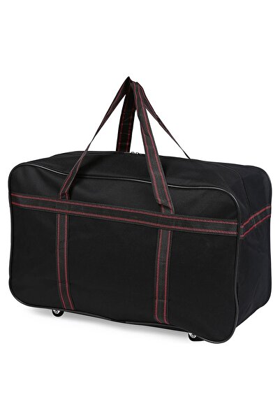 abnturk Büyük Boy Tekerlekli Kulplu Valiz Seyahat Çantası Seyahat Bavulu 85x4...