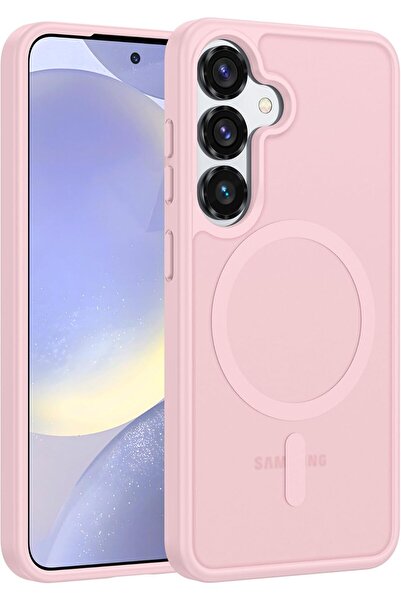 m.tk moveteck Samsung Galaxy S25 Plus Kılıf Mat Magsafe Şarj Özellikli Darbe ...