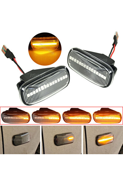 Choice1 مصابيح إشارة الانعطاف LED الديناميكية من Dynamic Crystal Auto Parts ل...