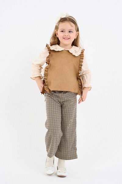 xo kids moda Girl's Top and Bottom Set 2-6 Years 3199
