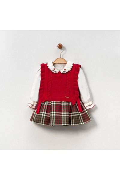 xo kids moda 6-36 Months Girl's Dress - 3082 Model