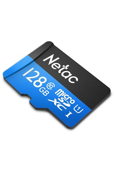 Netac P500 Nt02P500Stn-128G-R Uhs-I U1 Class10 Microsdxc 128Gb Memory Card (with Sd Adapter)