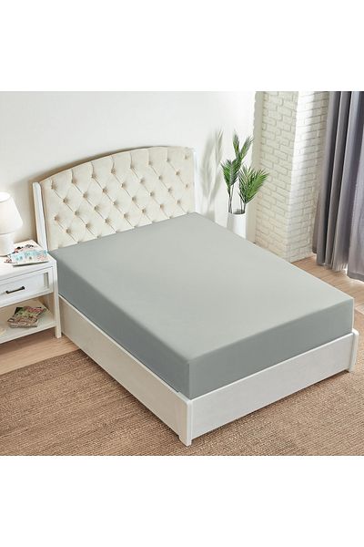 Makrome Fitted Sheet Cotton [Full Elastic] Single Double King Size Quality Bed Sheet