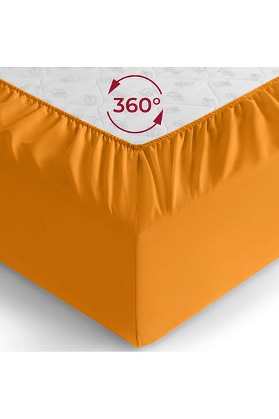 Makrome Qualitative Elastic Bed Sheet - Full Elastic Cotton