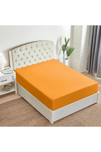 Makrome Qualitative Elastic Bed Sheet - Full Elastic Cotton