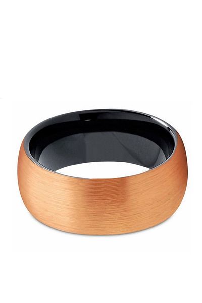 Chavin Gold Tungsten Men's Ring - Aged Antique, Dm82