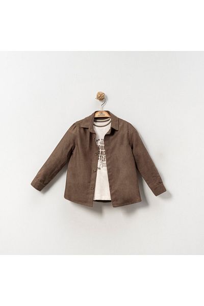 xo kids moda Boy's Top and Bottom Set 4-10 Years 4673
