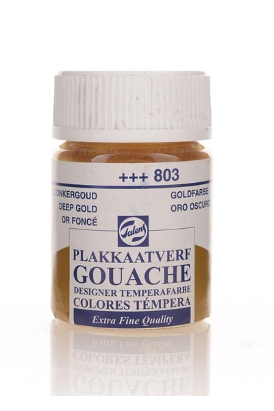 Talens Guaj Boya 16 ml - Deep Gold (Metalik) 803