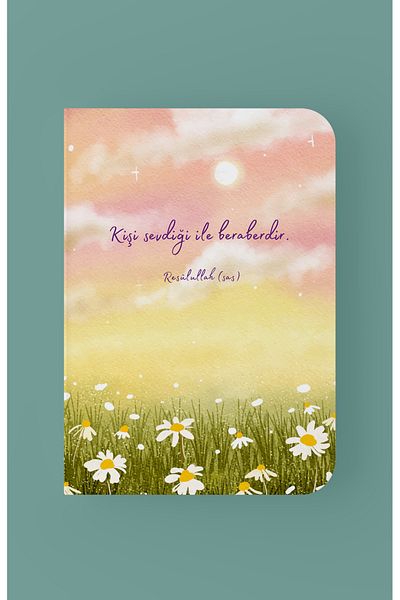 Dava Adamı Yayınları A6 Lined Mini Notebook - with the Person Likes