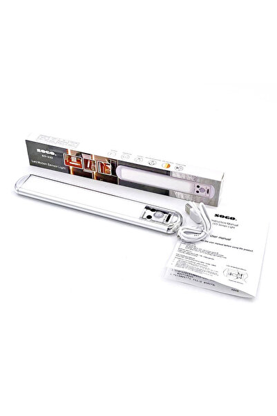 Powermaster SD-333 USB'li Hareket Sensörlü 23 Cm Ledli Lamba