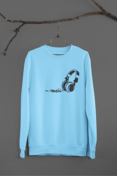 Butik Hanorac unisex cu mânecă lungă, cu 2 fire, BLACK HEADSET Transfer Ba cu...