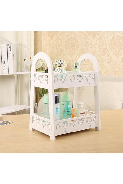 Generica Statue Organizer Wooden Two Layers Waterproof For Kitchen Bathroom Gifts Measurement With Pictures