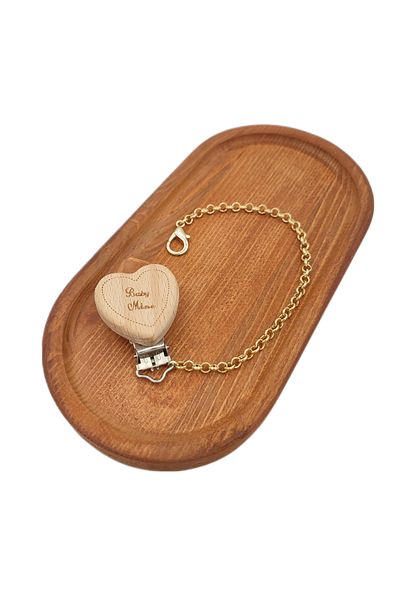 Sahi Aksesuar Heart Clip Baby Pacifier Chain - Pacifier Strap Bezyi1692