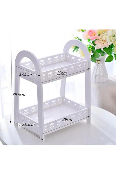 Generica Statue Organizer Wooden Two Layers Waterproof For Kitchen Bathroom Gifts Measurement With Pictures