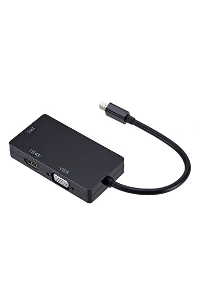 Powermaster Pm-16102 Dısplay Port To Hdmı-vga-dvı 3ın1 Çevirici