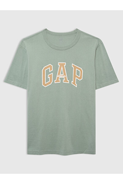 GAP Erkek Yeşil Gap Logo T-Shirt