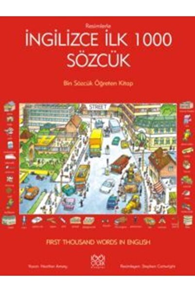 1001 Çiçek Kitaplar Resimlerle Ingilizce Ilk 1000 Sözcük