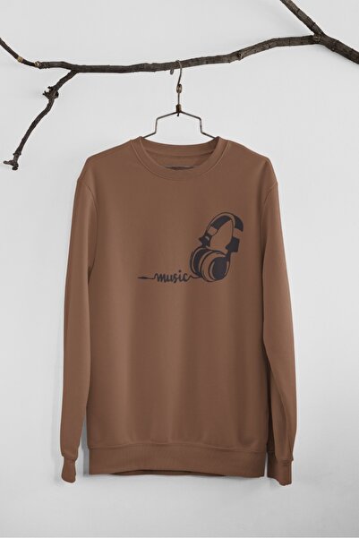 Butik Φούτερ Unisex με μακριά μανίκια 2 νήματα ΜΑΥΡΟ ΑΚΟΥΣΤΙΚΟ Transfer Ba με...