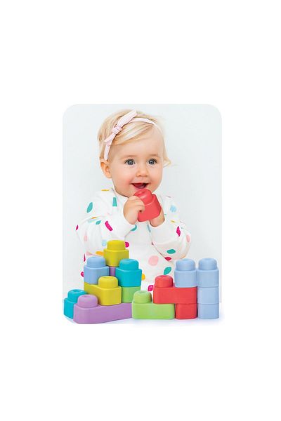 shop Soft Block Toy 12 Pieces