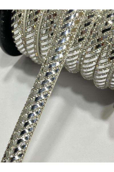 karantuhafiye H16 1 Meter Silver Stone Strip Mirrored