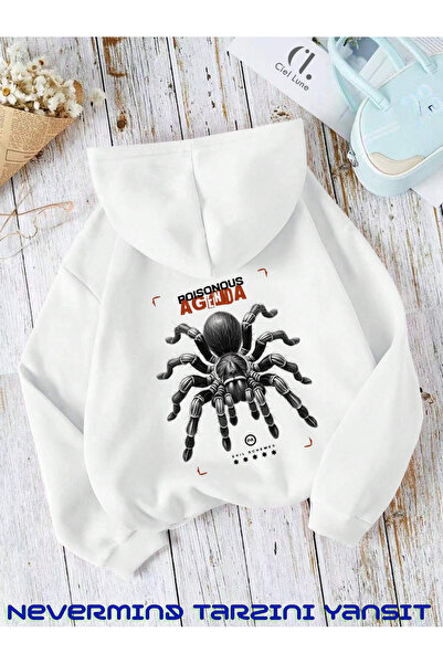 NEVERMIND Hanorac cu glugă unisex, femei, bărbați, cu imprimeu, design special