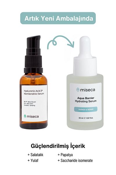 miseca Aqua Barrier Moisturizing and Repairing Serum 30 ml |   Hyaluronic Acid Panthenol