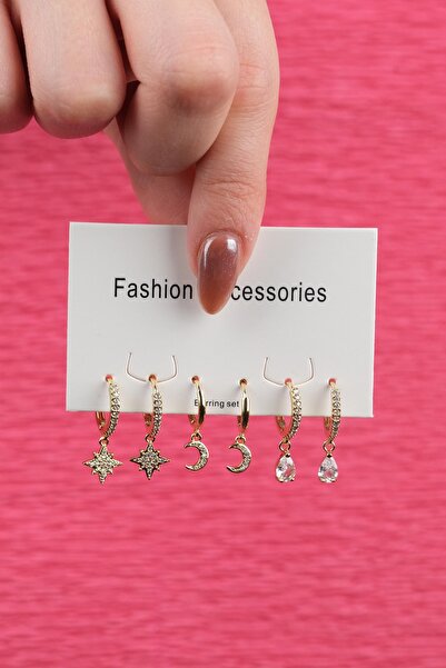 Jack Ferrero KADIN ÇELİK KÜPE RENK ATMAZ GARANTİLİ