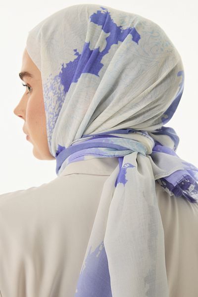 SOFT AKSESUAR Gradient Stone Design Shawl