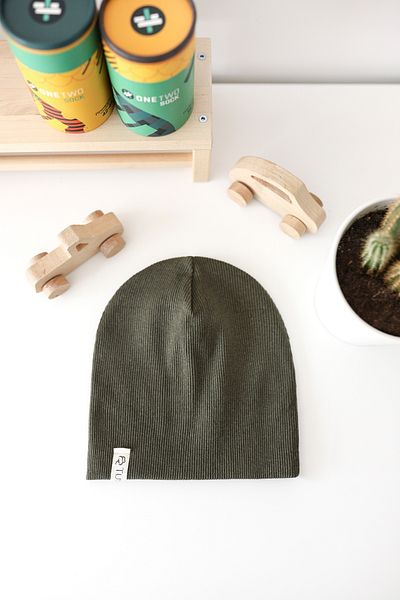 Doğan Collection Green Rib Beanie
