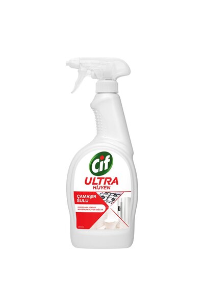 Cif Sprey Ultra Hijyen Çamaşır Suyu Katkılı 750 Ml