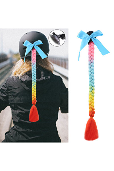 KONAK PERUK Мотоциклетна каска с плетена опашка - ACM16