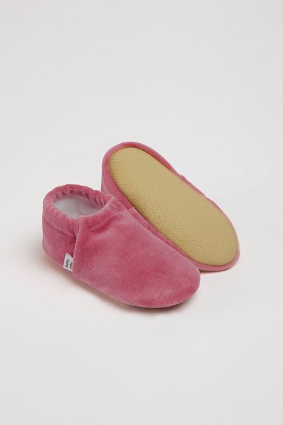 BabyZilla Non-Slip Sole, Velvet Baby Booties, Organic Cotton Lining, Home Boot Slippers, Nursery Shoes