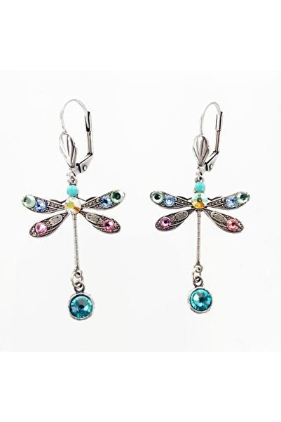 Choice LC0202-1 أقراط اليعسوب المنحوتة الأنيقة المخصصة ذات السبعة أحجار الكري...