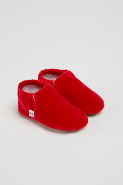 BabyZilla Non-Slip Sole, Velvet Baby Booties, Organic Cotton Lining, Home Boot Slippers, Nursery Shoes