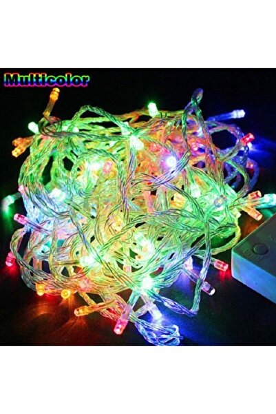 Brokoli Home Rengarenk 5 Metre Fişli Led Rgb Lambaları Işık Butonlu 8 Farklı ...