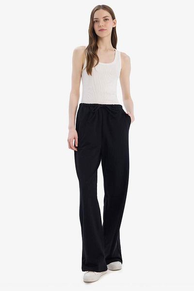 DeFacto New Season - Long Sweatpants with Elastic Waist and Pockets