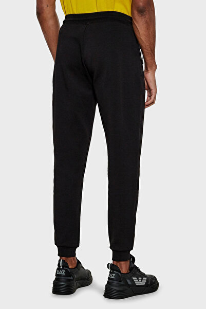 EA7 Pamuklu Regular Fit Normal Bel Ribanalı Paça Jogger Pantolon Erkek PANTOLON 7M000097 AF12116 UC0