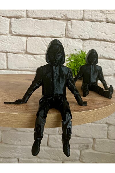 Genel Markalar Squid Game Front Man Yönetici -Siyah Maskeli Adam