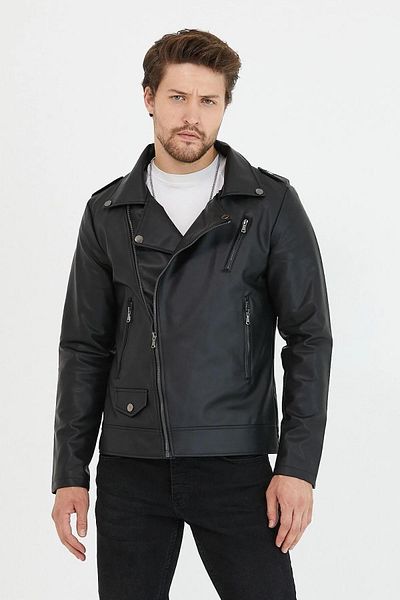 Jaglion North Model Leather Jacket