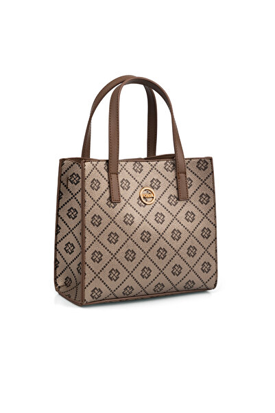 Fossil Geantă de umăr de damă aurie 05FO25Y5039