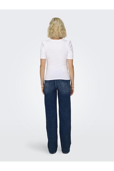 ONLY Onllive Love 2/4 Pufftop Jrs Noos - Comfortable Fit