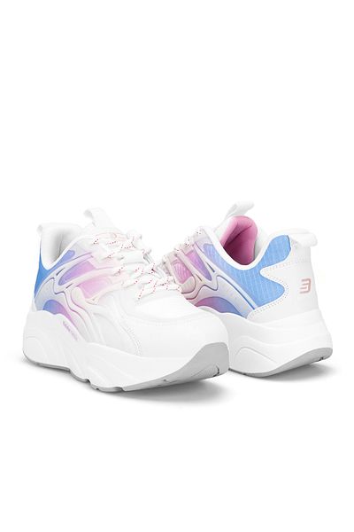 DARK SEER DS STORM Weiß Blau Puder Unisex Sneaker